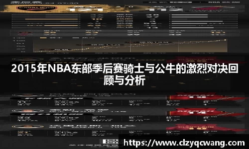 2015年NBA东部季后赛骑士与公牛的激烈对决回顾与分析